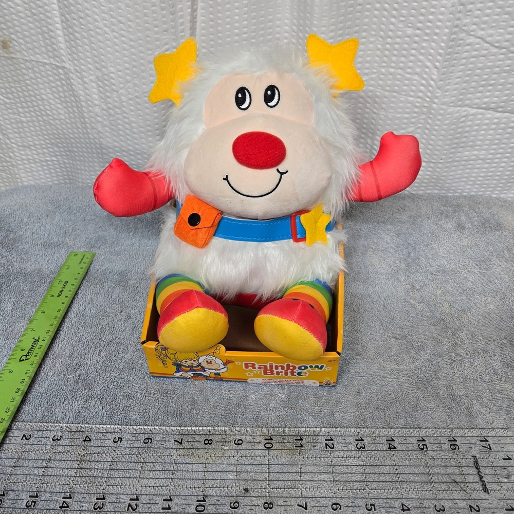 Rainbow Brite Twink Sprite Plush The Loyal Subjects TLS Toy White Rainbow 9 inch